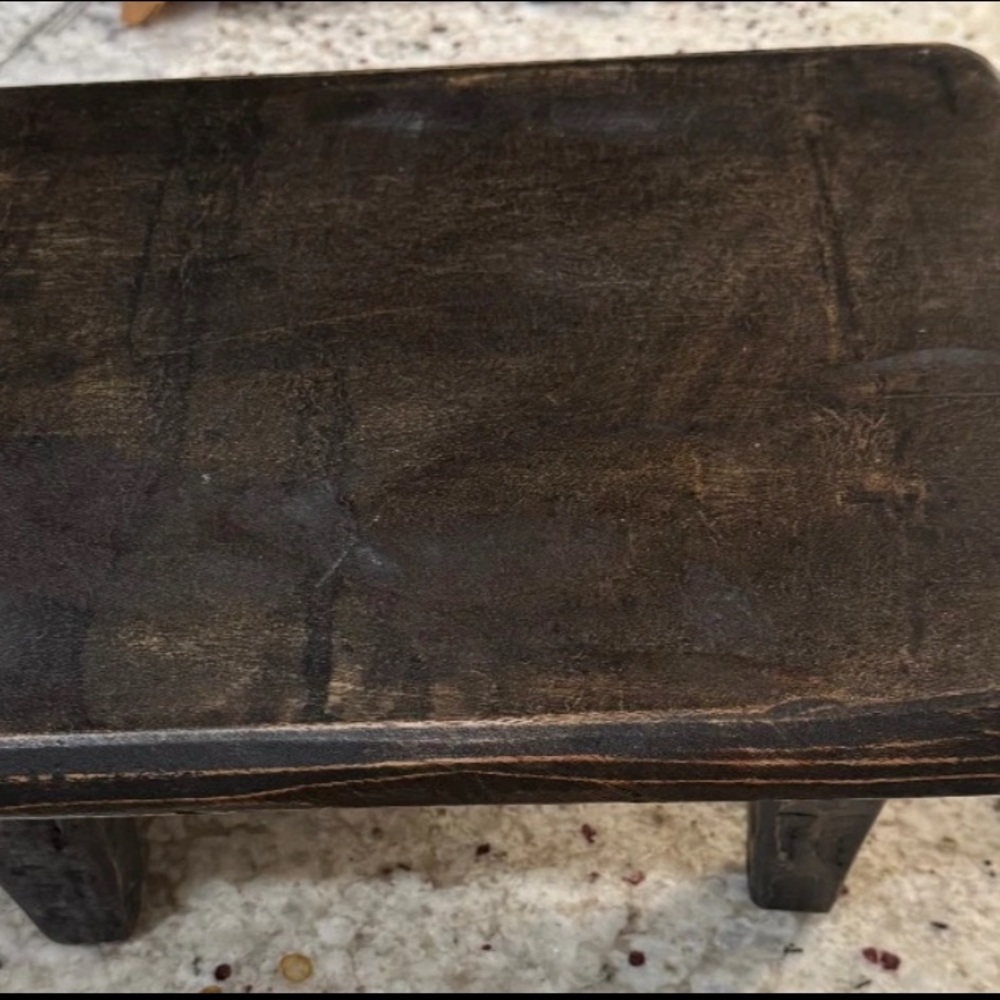 Pottery Barn Found Reclaimed Wood Charcuterie Footed Tray 16"x12"x 6.5"